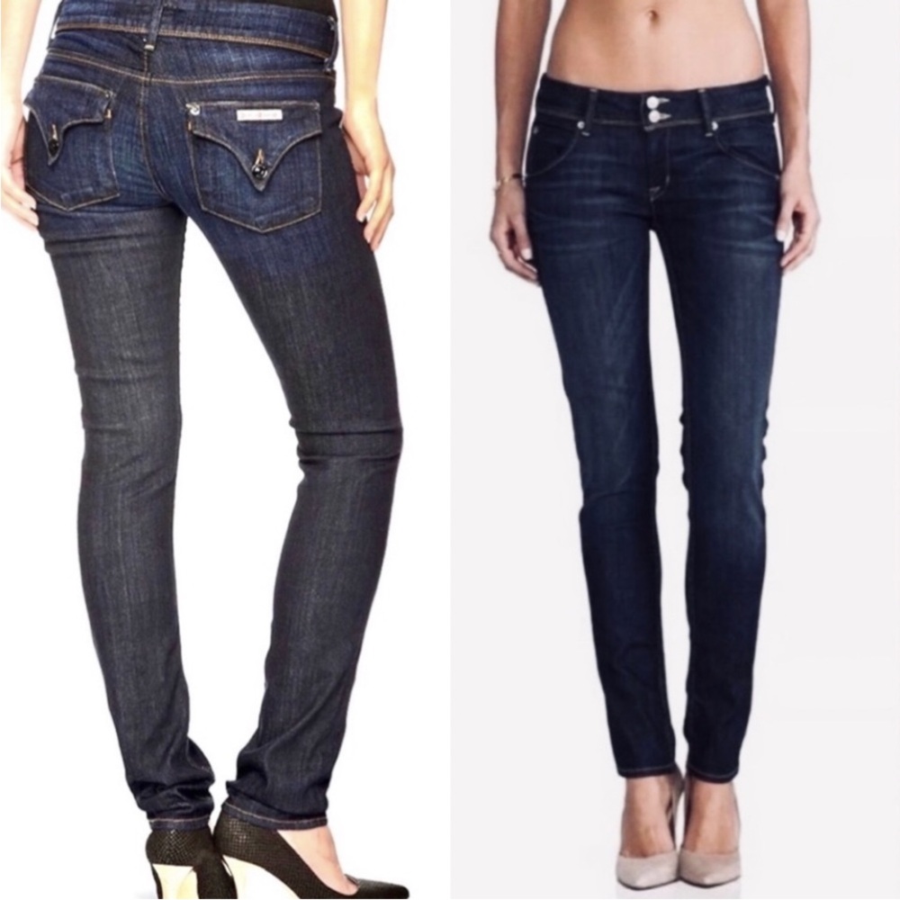 Hudson Collin Flap Skinny Jean in Luna Sz.28